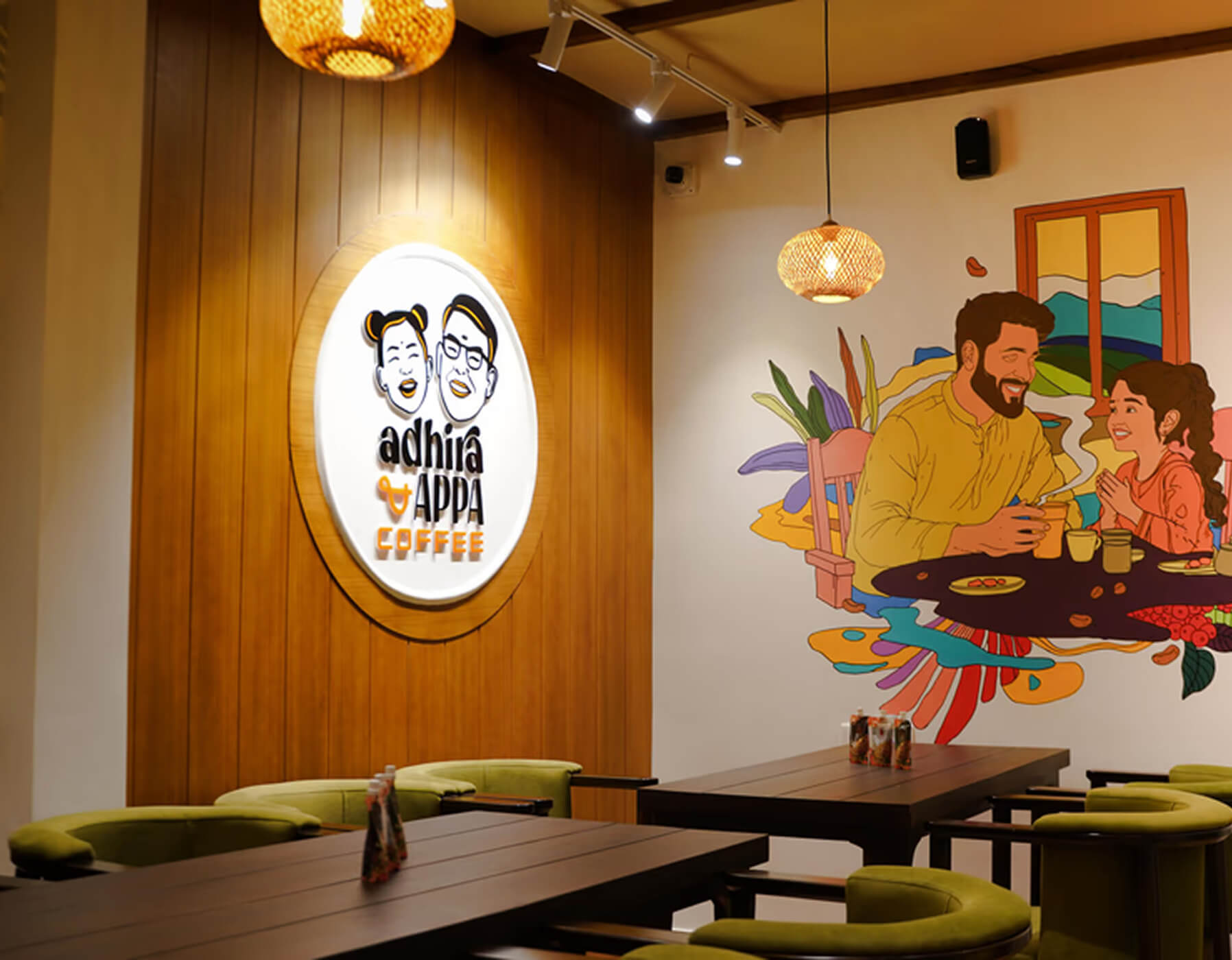 Adhira & Appa Coffee Interior